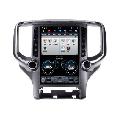 Unità stereo PX6 della testa di Dogde Ram Single Din Android Car a 12,1 pollici