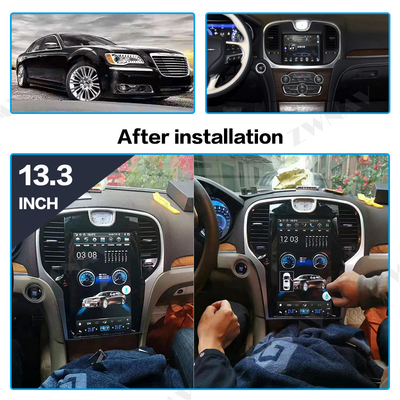 Unità capa stereo Android 9,0 Carplay dell'automobile di radionavigazione per Chrysler 300C 2013-2019