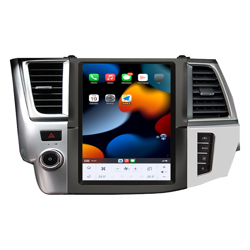 Giocatore Android11 dell'autoradio del centro di Qualcomm Octa per l'abitante degli altipiani scozzesi 2014-2021 di Toyota