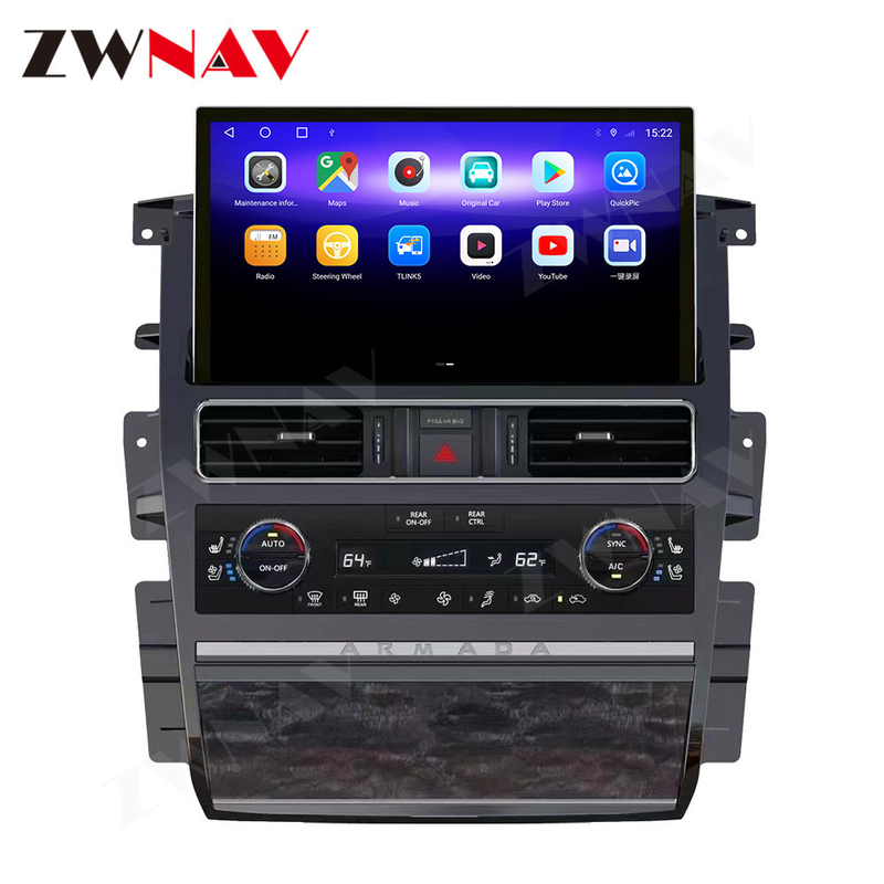 Player multimediale stereo automatico di navigazione di Nissan Patrol Armanda Car GPS