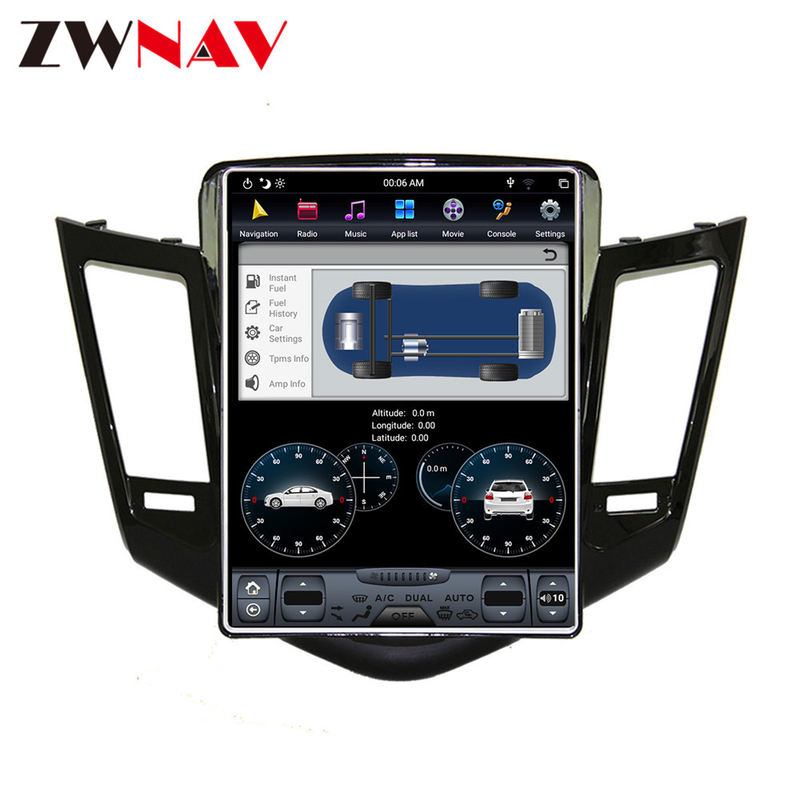 2009-2013 Autoradio Lettore multimediale Navigazione GPS da 13,3 pollici DSP Stereo