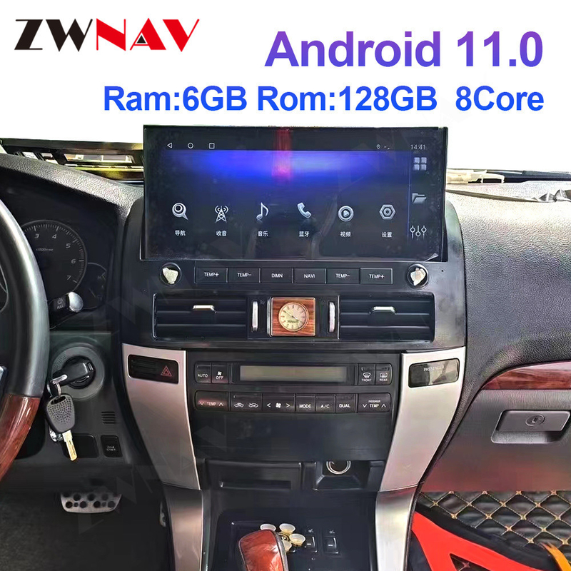 radio 2003-2010 del player multimediale di navigazione di GPS dell'automobile di Toyota Prado dell'autoradio di 6G Android