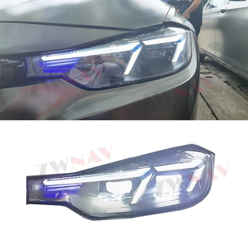 Coda Lightfor dell'automobile BMW 2012-2018 BMW 3 serie di F30 F35 del laser del faro dell'Assemblea dell'automobile di modifica di luce del giorno di aggiornamento