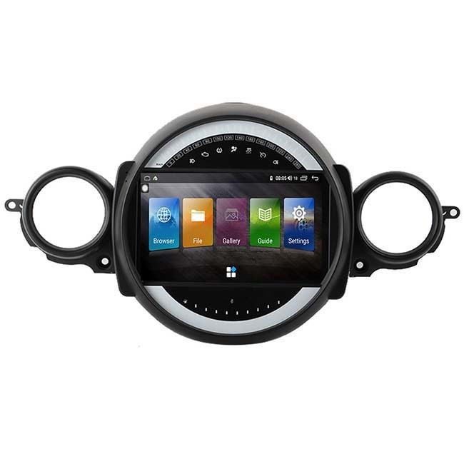 Unità Android 11 di navigazione di GPS dell'automobile del touch screen PX5 per BMW mini 2007 2014