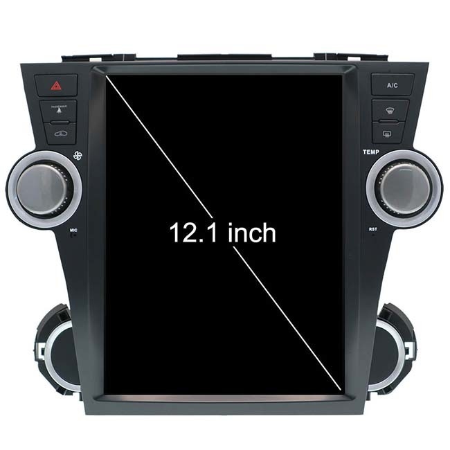 Sistema di navigazione a 12,1 pollici 2013 dell'unità PX6 della testa di Android dell'abitante degli altipiani scozzesi di Toyota