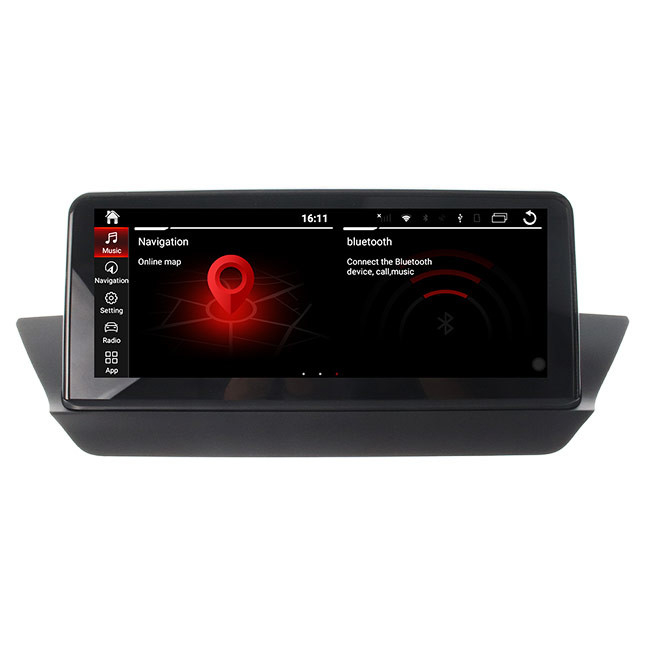 Riproduttore di CD a 10,25 pollici di GPS dell'automobile di 256GB X1 CIL BMW Sat Nav Android 10