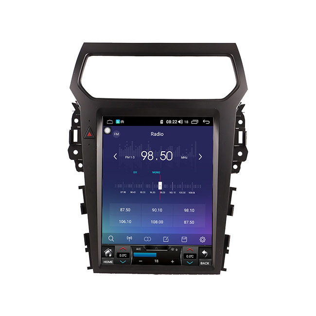 automobile Android stereo 9,0 dell'unità della testa di navigazione di baccano del doppio 32G per Ford Explorer