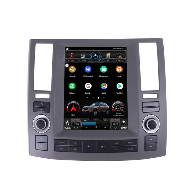 Unità capa del touch screen di Android di multimedia a 10,4 pollici per Infiniti FX35 FX45