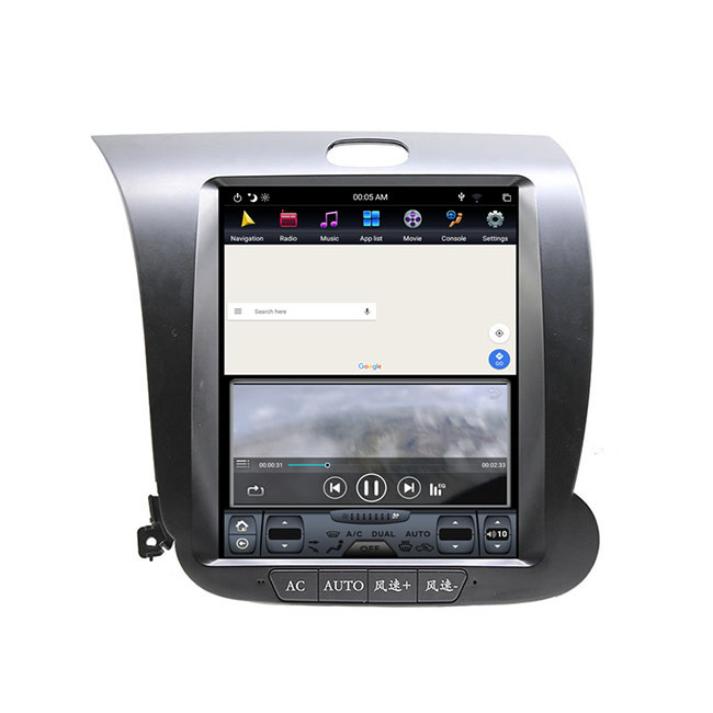autoradio di stile di 64G PX6 KIA Android Carplay Bluetooth Tesla a 10,4 pollici