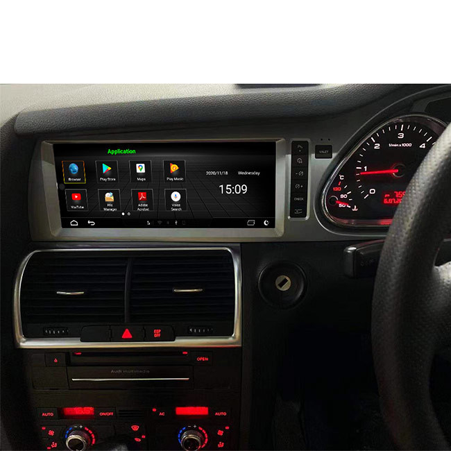 radio 4G WIFI di GPS di baccano dell'unità della testa di 45V Audi Q7 Android singola a 10,25 pollici