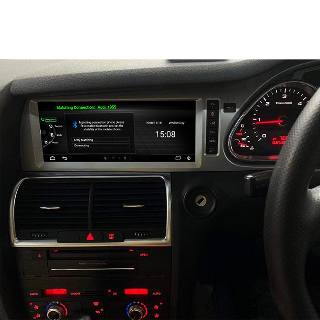 radio 4G WIFI di GPS di baccano dell'unità della testa di 45V Audi Q7 Android singola a 10,25 pollici