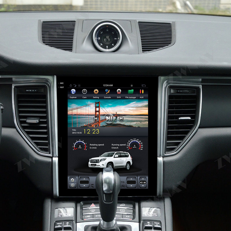 Unità capa Android 10 dell'autoradio di navigazione carplay per Porsche Macan 2014-2017