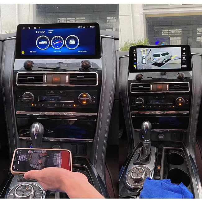 QLED 4G per l'unità 2010-2020 della testa di Navi Auto Radio Player Stereo dell'automobile di Android 10 dell'armada di NISSAN PATROL