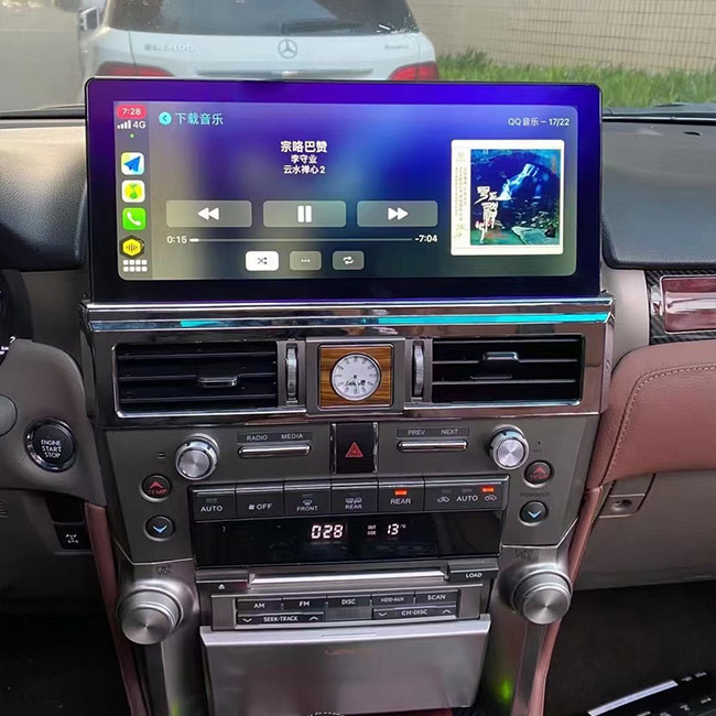 Android 10 multimedia 4G a 12,3 pollici LTE SIM For Lexus GX460 GX400 2010-2019 di navigazione dell'automobile