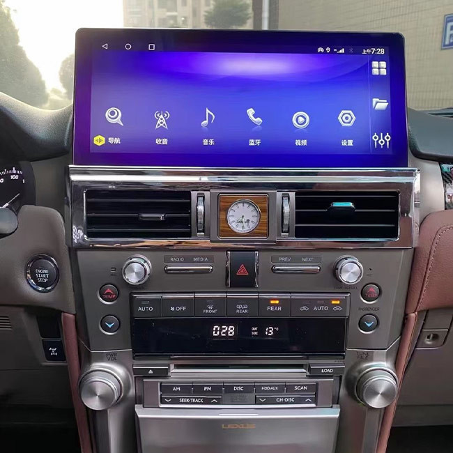 Android 10 multimedia 4G a 12,3 pollici LTE SIM For Lexus GX460 GX400 2010-2019 di navigazione dell'automobile