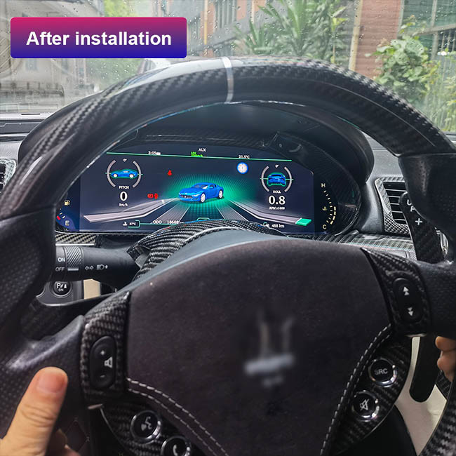 Player multimediale a 12,3 pollici dell'automobile di Android per Maserati GT/GC GranTurismo 2007-2017