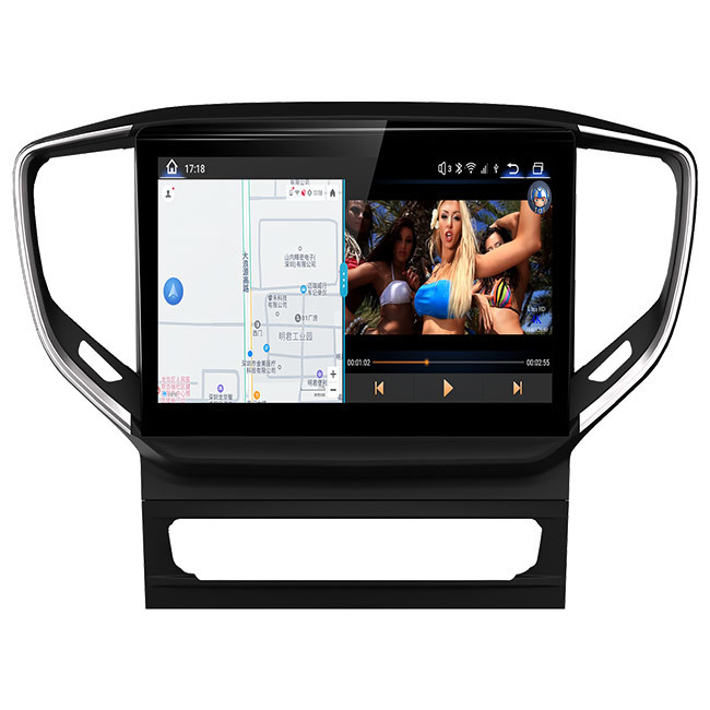 Player multimediale stereo automatico di GPS del ricevitore di Android di baccano 2 per Maserati Ghibli 2017-2020