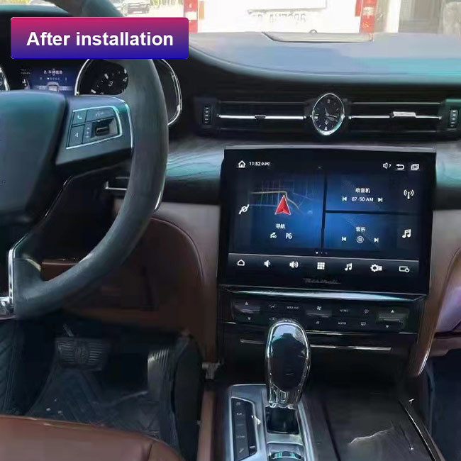 Player multimediale a 10,36 pollici Android 10 del giocatore dell'autoradio per Maserati Quattroporte 2013-2021
