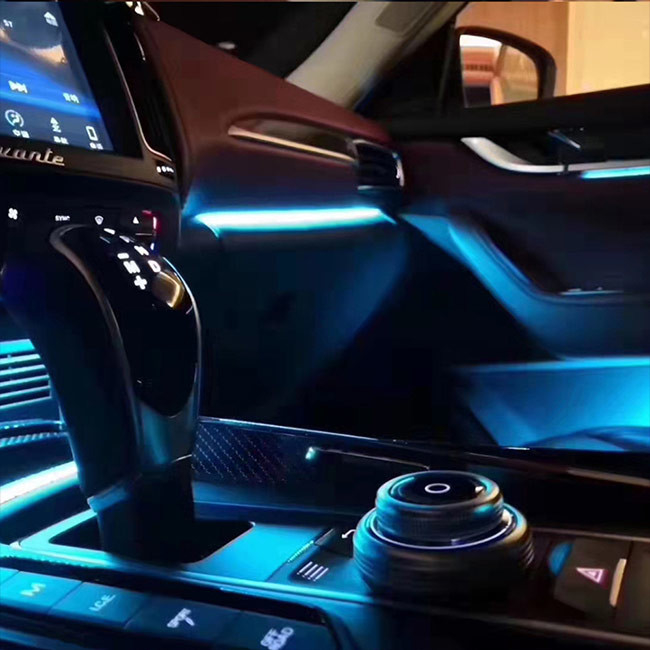 Unità capa di multimedia dell'automobile dell'esposizione del cruscotto dell'automobile di DC12V per Maserati LED al neon
