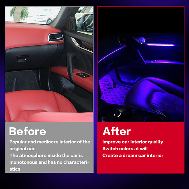 Unità capa di multimedia dell'automobile dell'esposizione del cruscotto dell'automobile di DC12V per Maserati LED al neon